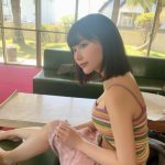 HKT48・田中美久、カラフルキャミソールで気になるバストラインにファンうっとり