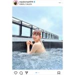 【ちゃぷちゃぷしよ？】渡辺美優紀、透明ボディで魅せる入浴ショットに反響ぞくぞく！