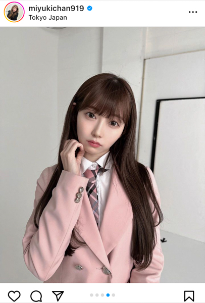 渡辺美優紀、NMB48時代が蘇る制服ポートレートにファン歓喜