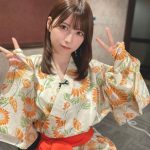 雪平莉左、至近距離で見つめ合うスベ肌浴衣ショット披露