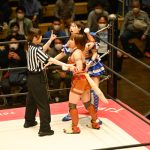 【写真特集】SKE48・青木詩織、華麗すぎる側転からのカウント披露！「気持ちよくレフェリーができました」