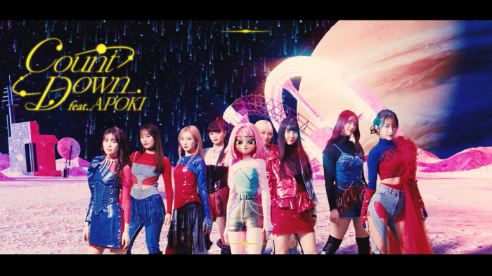 Girls2、『チクタクダンス』でトリコにする『Countdown feat. APOKI』MVが公開