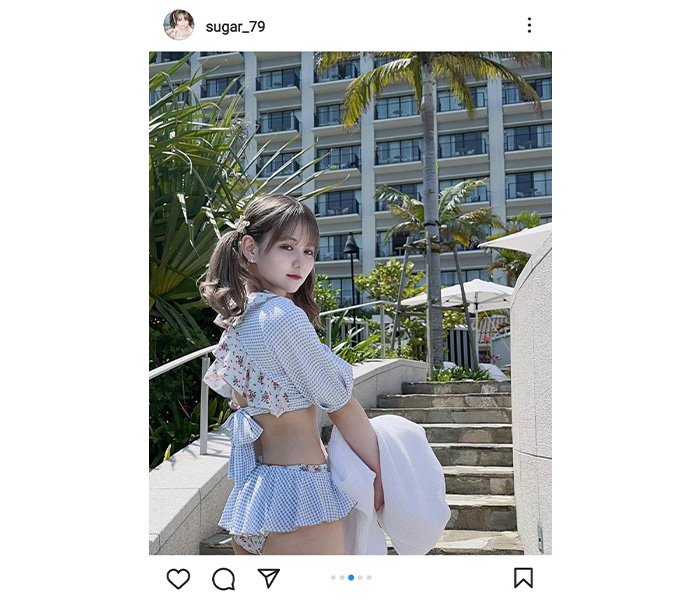 佐藤ノア、水着姿で夏満喫「天使ですか？」「癒されました」とファン絶賛