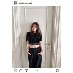 宇野実彩子（AAA）、新作コーデでウエストちらり「いつ見ても綺麗」「超絶美人」とファン歓喜