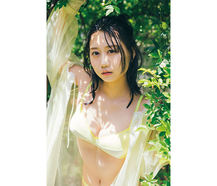 古畑奈和、「週プレ」でグラビア撮り下ろし！淡いビキニ姿で魅了