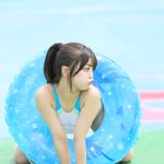 【写真特集】もも（バーレスク東京）、パステル競泳水着で魅せるメリハリ美ボディ！＜近代麻雀水着祭2023＞