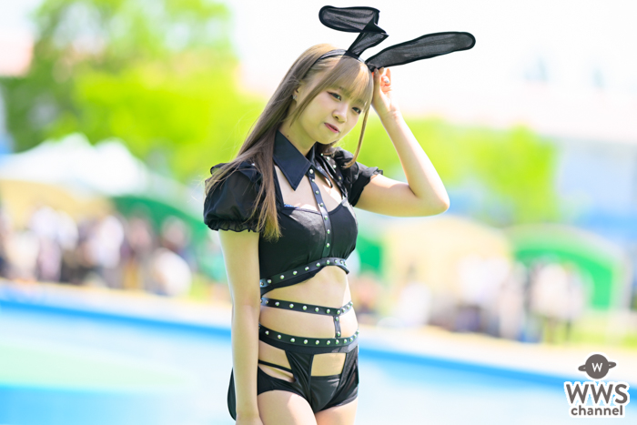 【写真特集】一宮のりか（Asterisk*zero）、セクシーバニーに扮して美脚見せつけ！＜近代麻雀水着祭2023＞