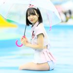 【写真特集】琴吹ゆず（RiNCENT.）、黒髪ショートが映えるナースコスで視線釘付け！＜近代麻雀水着祭2023＞