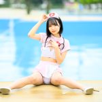 【写真特集】琴吹ゆず（RiNCENT.）、黒髪ショートが映えるナースコスで視線釘付け！＜近代麻雀水着祭2023＞