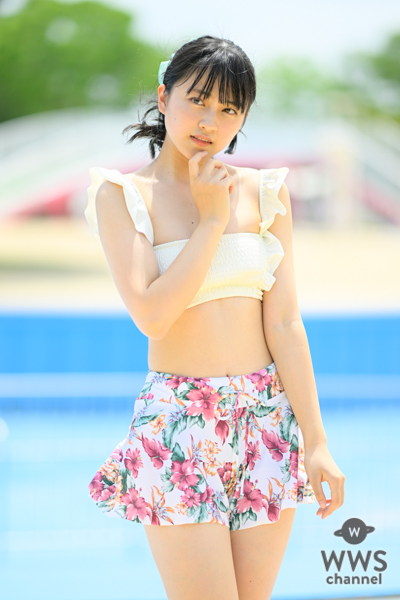 【写真特集】美少女・苺ひな（グランダルメ）、フレッシュビキニで届ける清純笑顔！＜近代麻雀水着祭2023＞