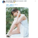水野瞳（Devil ANTHEM.）、清楚ワンピから透明美脚をセクシーにチラリ