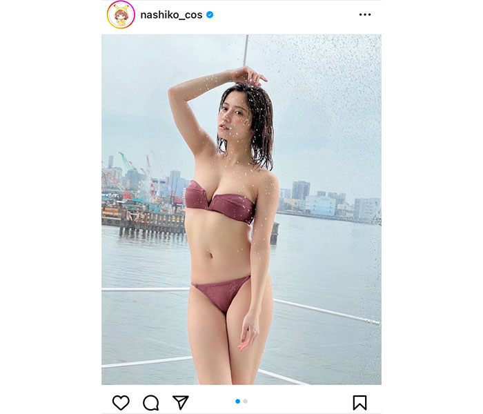 桃月なしこ、水も滴るエレガントな水着オフショットに「美BODYすぎます！」と歓喜の声