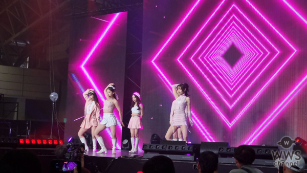 【写真特集】ガールズグループ・Pink Fantasyがミニ丈衣装でKCON JAPAN 2023で可愛いすぎるパフォーマンス！