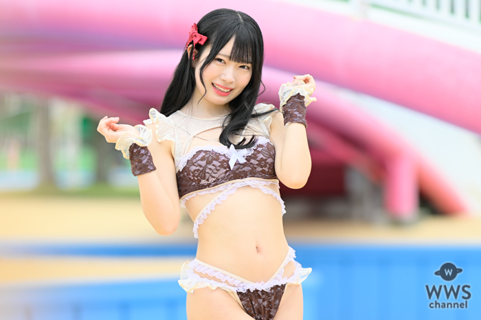 【写真特集】桜井もも（ミライサガシ）、チョコレート水着でビター＆スイートな魅力をお届け＜近代麻雀水着祭2023＞