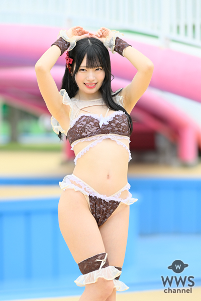 【写真特集】桜井もも（ミライサガシ）、チョコレート水着でビター＆スイートな魅力をお届け＜近代麻雀水着祭2023＞