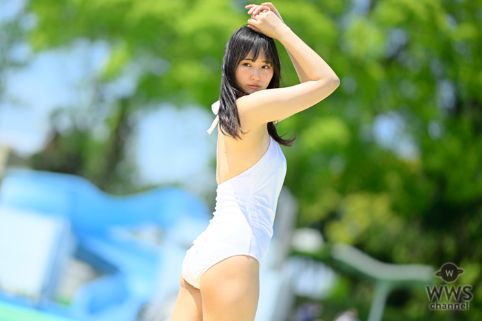 【写真特集】そよん、透明肌に惚れる水着姿で魅せる美プロポーション＜近代麻雀水着祭2023＞