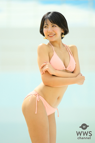 レースクイーン・佐々木萌香、笑顔いっぱいで魅せる健康肌で視線釘付け！＜川越水上公園プール撮影会＞