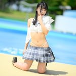 【写真特集】なお、脱ぎかけセクシーな制服コスチュームでフェチ刺激！＜近代麻雀水着祭2023＞