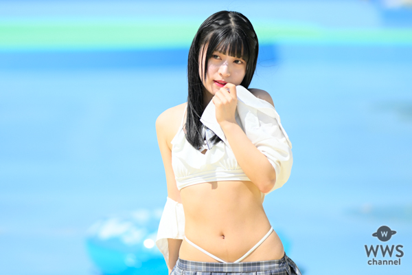 【写真特集】なお、脱ぎかけセクシーな制服コスチュームでフェチ刺激！＜近代麻雀水着祭2023＞