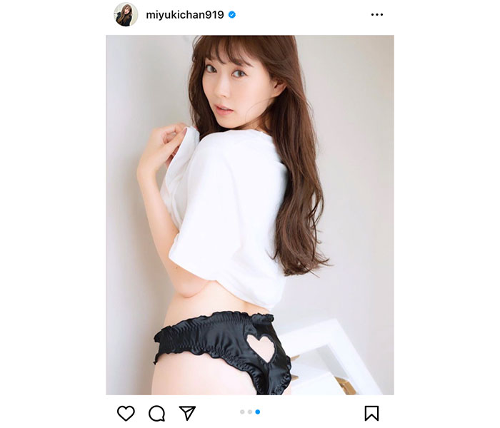 渡辺美優紀、ランジェリーで見せるふんわり透明美ボディ！「見えない部分はおしゃれの基本」