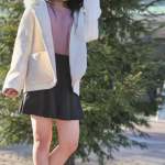 【写真特集】福岡女子高生・手島愛花さん、可愛すぎるミニスカコーデで関西コレクション出演前に語る！