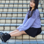 【写真特集】福岡女子高生・手島愛花さん、可愛すぎるミニスカコーデで関西コレクション出演前に語る！