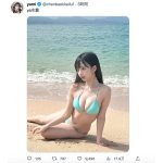 コスプレイヤー・yami、爽やかビキニで透明バスト見せつけ！