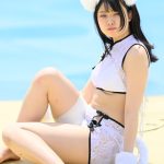 【写真特集】日野栞里（THE PINK MICROPHONE）、フェチを刺激するスケスケチャイナ服で誘惑＜近代麻雀水着祭2023＞