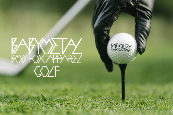 BABYMETALのアパレルブランド「BMD FOX APPAREL」、新たにゴルフグッズをラインナップ