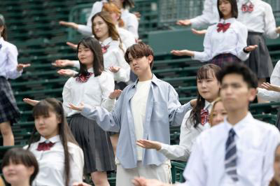 LIL LEAGUE、EXILE ATSUSHIが歌う高校球児応援ソングのバックコーラスとして参加