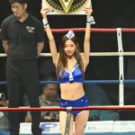 【写真特集】K-1 GIRLS・宮野真菜＆まえだまはる、青いマリンルックで魅せる肌見せ美ボディ！＜K-1 WORLD GP 2023＞