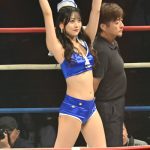 【写真特集】K-1 GIRLS・宮野真菜＆まえだまはる、青いマリンルックで魅せる肌見せ美ボディ！＜K-1 WORLD GP 2023＞
