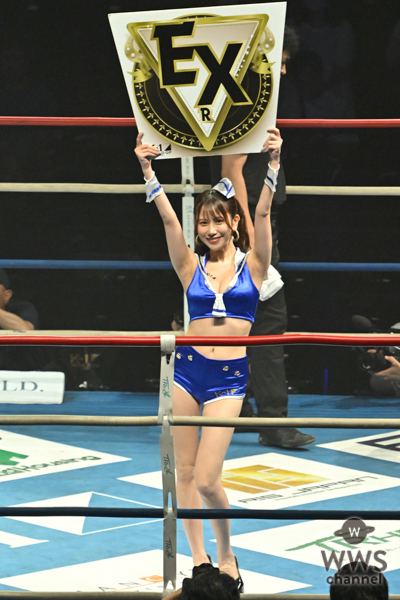 【写真特集】K-1 GIRLS・名取くるみ＆安藤京香、抜群のくびれラインをリングからお届け！＜K-1 WORLD GP 2023＞