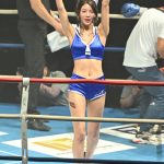 【写真特集】K-1 GIRLS・波北果穂＆水神ききが美脚見せコスチュームでリングに登場！＜K-1 WORLD GP 2023＞