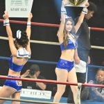 【写真特集】K-1 GIRLS・波北果穂＆水神ききが美脚見せコスチュームでリングに登場！＜K-1 WORLD GP 2023＞