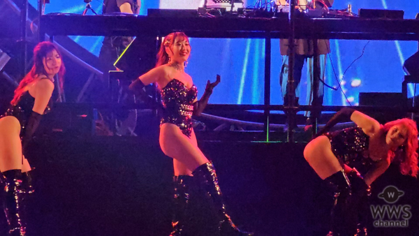 【動画】セクシーなボンテージ衣装・HILIGHT DANCERS（ハイライトダンサーズ）、ノリノリパフォーマンスで盛り上げる！＜MUSIC CIRCUS FUKUOKA＞