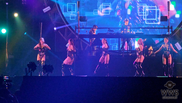 【動画】セクシーなボンテージ衣装・HILIGHT DANCERS（ハイライトダンサーズ）、ノリノリパフォーマンスで盛り上げる！＜MUSIC CIRCUS FUKUOKA＞