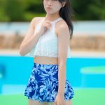 【写真特集】現役JK・苺ひな（Grande Armée）、大人な韓国風マリンルックで視線釘付け！＜チャンスプール撮影会 in アマゴーラ＞