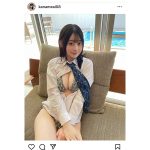 要あい「最後まで知りたいよ！」、制服シャツから美バストあらわなフェチショットで悩殺