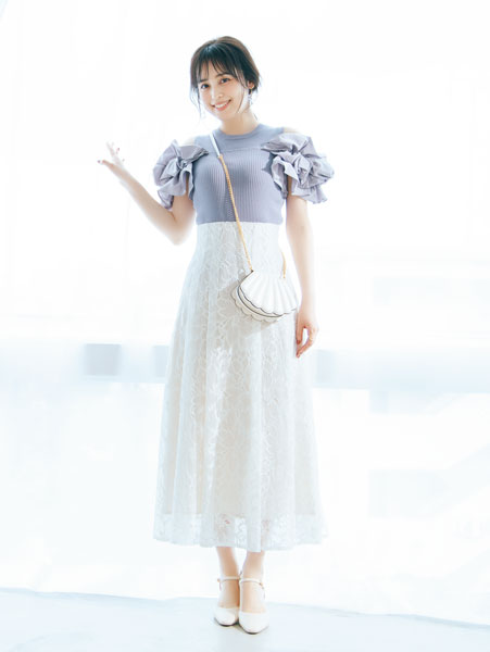 久慈暁子、純白のウエディングドレス姿を披露！「andGIRL」レギュラーモデルに就任