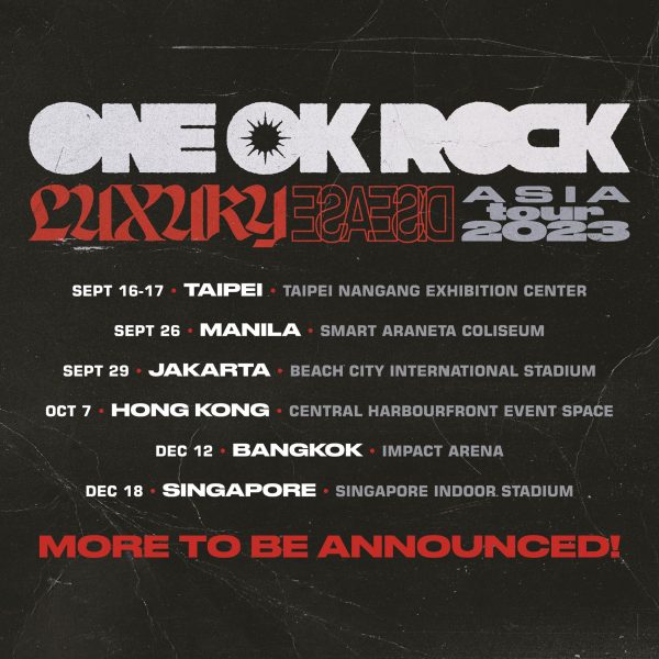 ONE OK ROCK、5年半ぶりのアジアツアー開催を発表