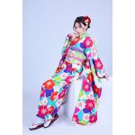 札幌出身モデル・宇良田まい、艶やかな振袖姿を披露＜#振袖gram＞