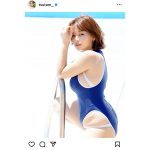 和地つかさ、競泳水着で強調のメリハリボディで誘惑！
