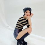 若月佑美、ショーパンから圧倒的な美脚披露！90年代風ファッションにファン悶絶