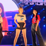 【動画】新井美穂、瑠璃奈が美腹筋＆美脚アピール、家平有希はスレンダーボディあらわにELCXステージにデニムコーデで登場！＜MUSIC CIRCUS FUKUOKA＞