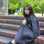 【動画】女優・坂巻有紗、紫のクールなロングワンピで映画『GONZA』のみどころを語る！
