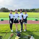 新井美穂、ミニスカゴルフウェアで関東女子倶楽部対抗でのラウンドを振り返る！ 「次回は上位を狙えるよう一人一人が切磋琢磨したい」