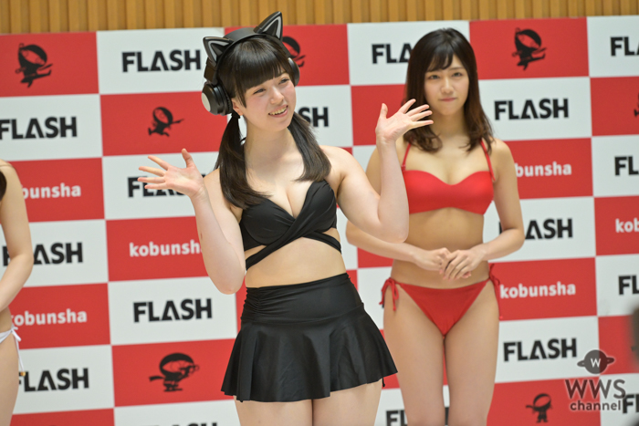 ドイツ出身の女子大生コスプレイヤー・桜井エミリア、『サイバー猫』コスで自己PR＜ミスFLASH2024 選考オーディション＞