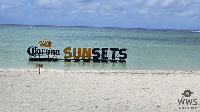 沖縄ビーチでCORONA SUNSETS FESTIVAL 2023、４年ぶり開催で絶景のフォトスポット！