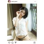 橋本萌花、真面目系の肉食メガネ女子でファンを悩殺！